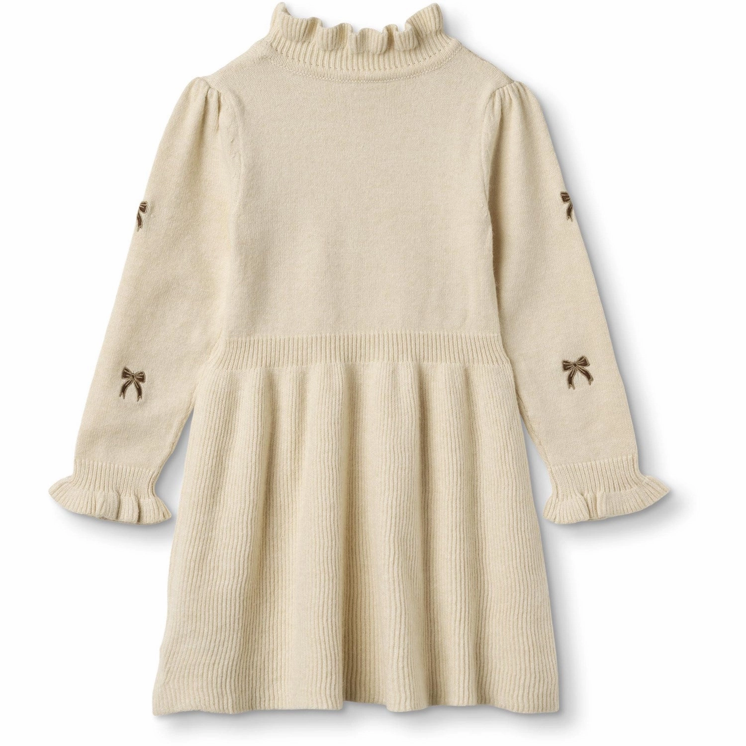 Smooth Blend Fliink Sandshell Benna Bow Dress