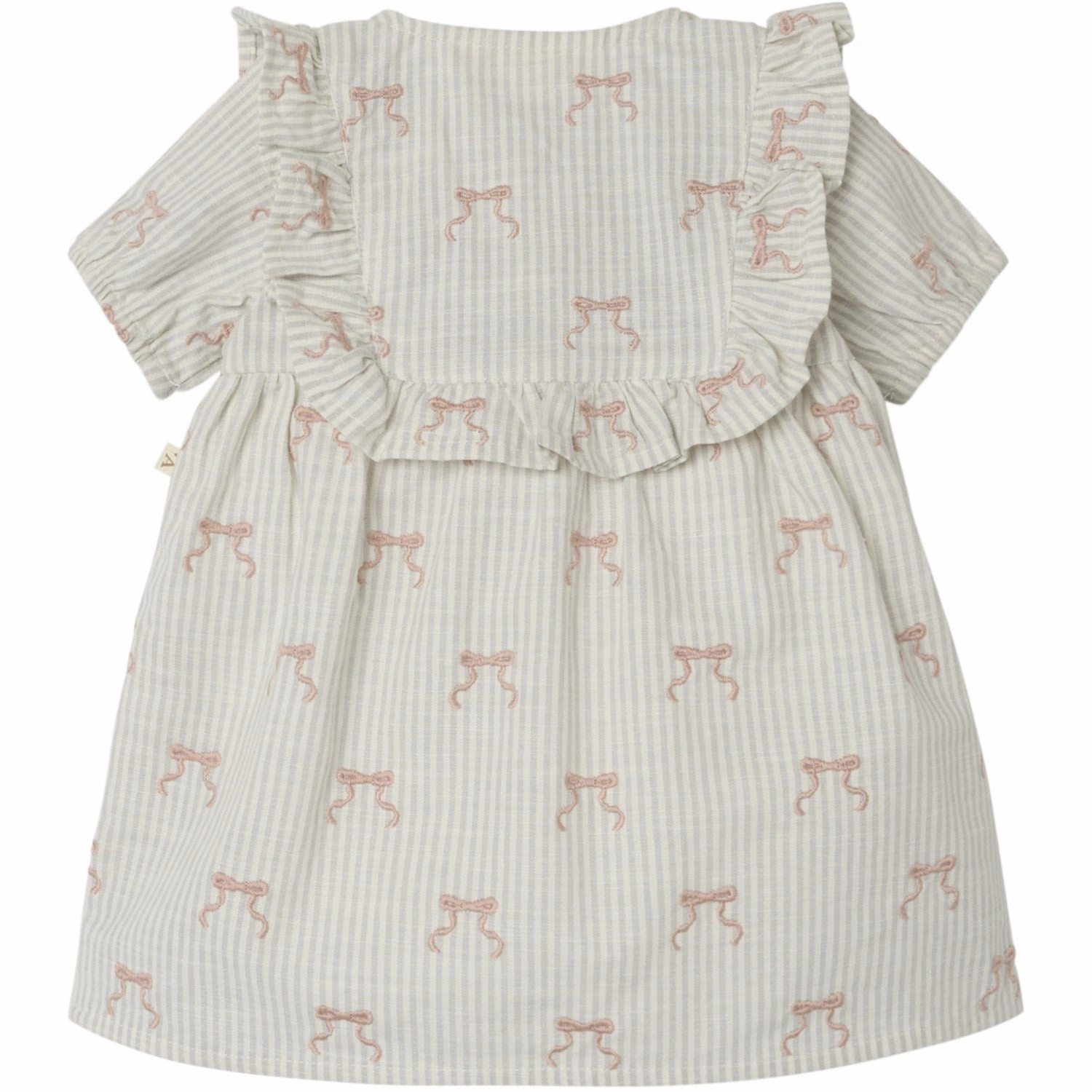 Lil'Atelier Coconut Milk Kendra Loose Body Dress Relaxed Movement Feminine layered dress