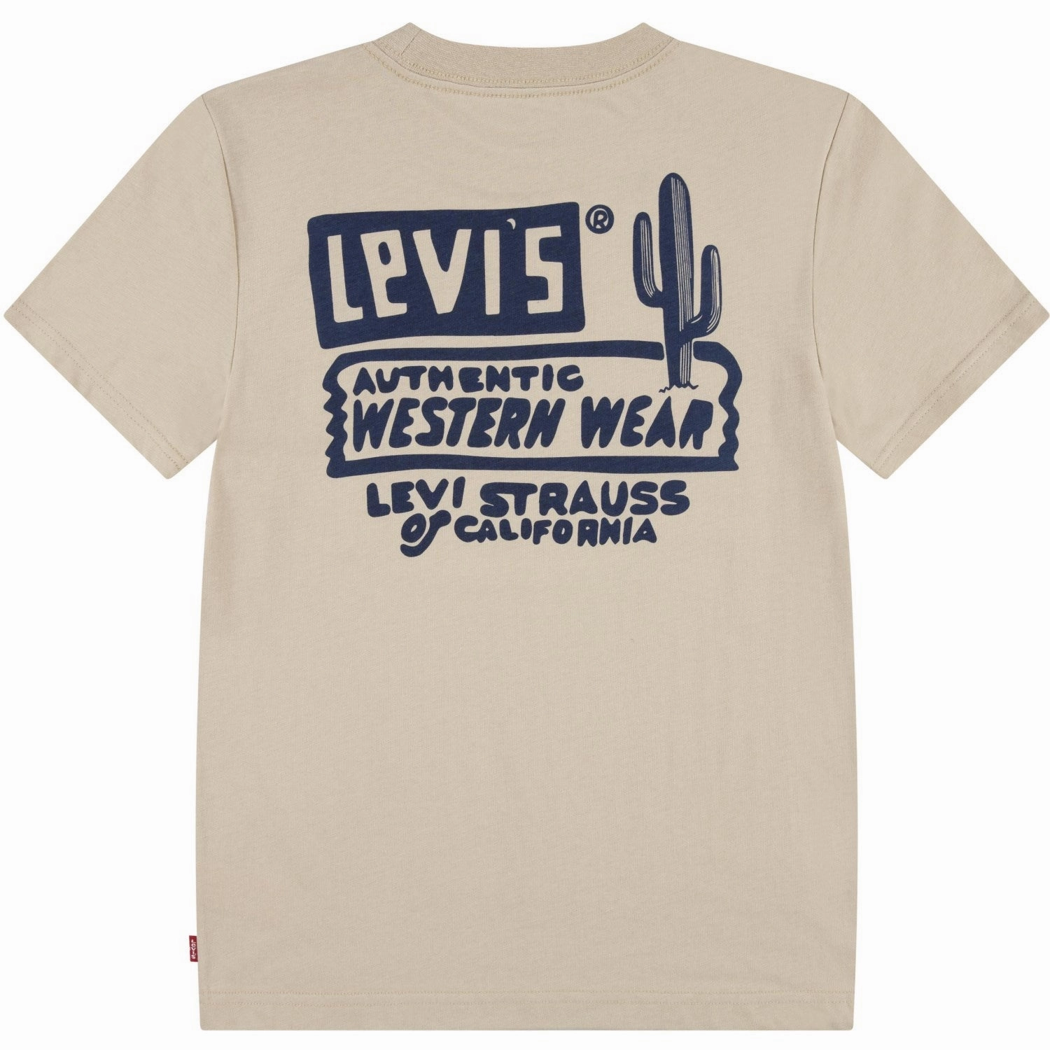 Levi's TAN Cactus Out Tee Relaxed Vibes Soft and Light