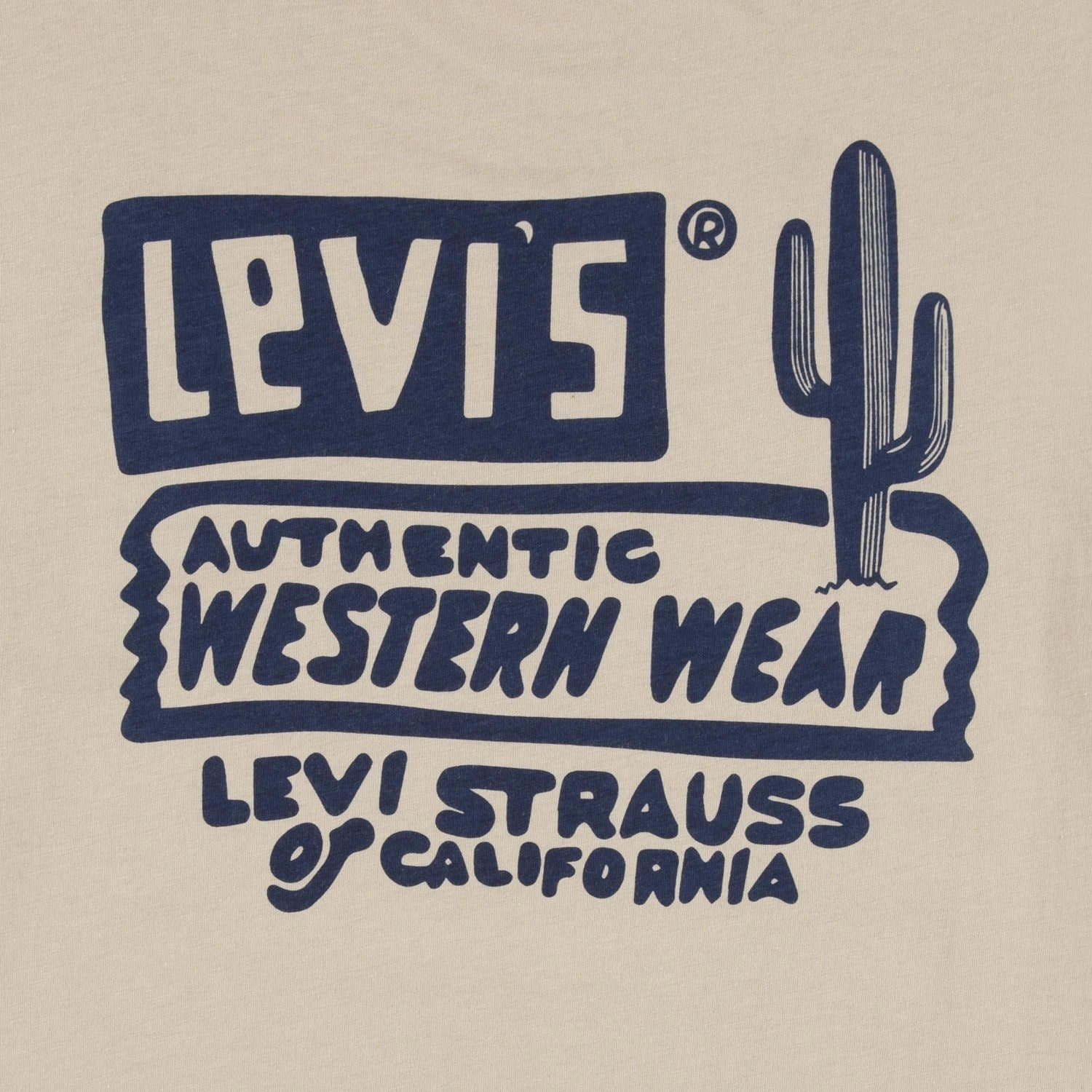 Fashionable Piece Levi's TAN Cactus Out Tee