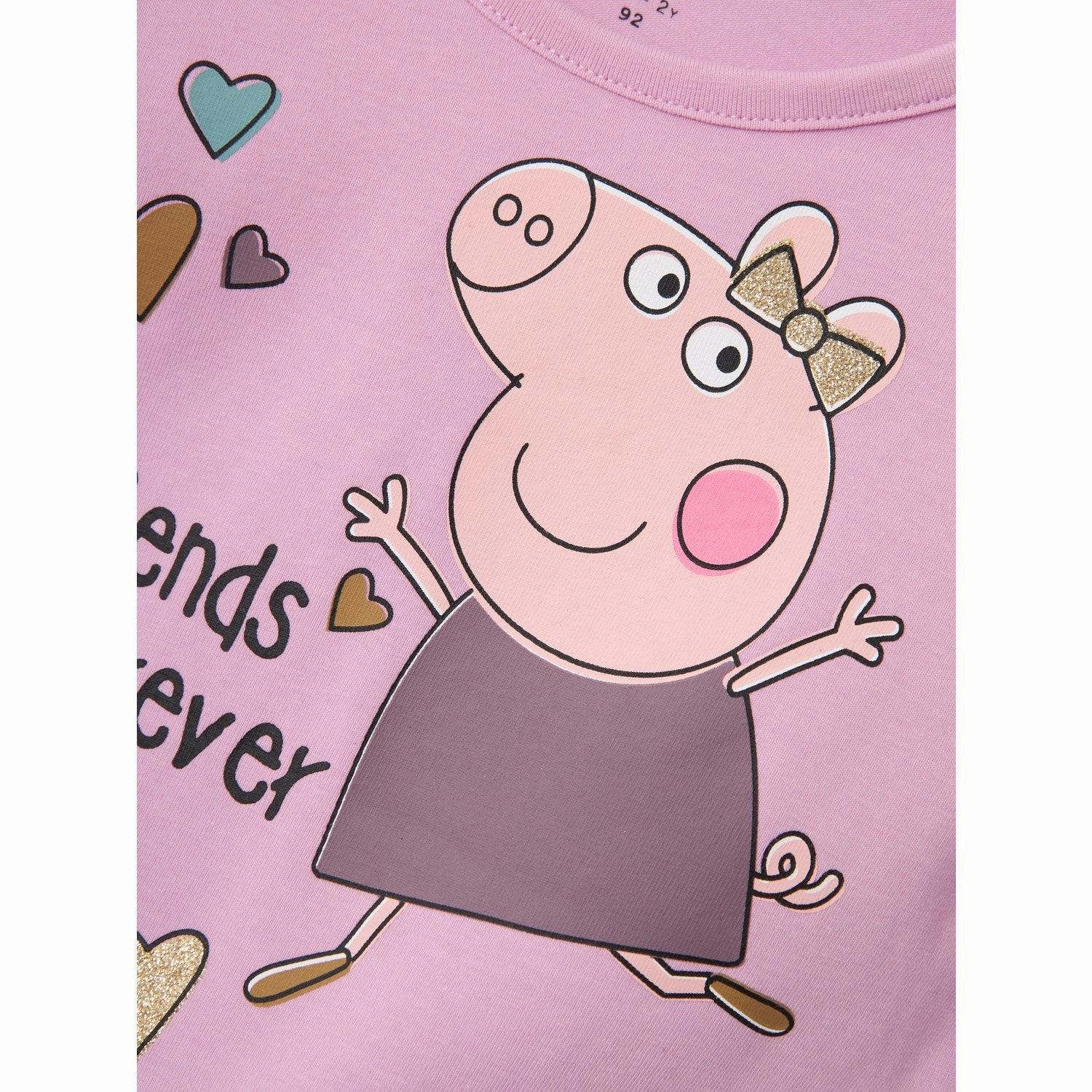 Name It Pastel Lavender Amanda Peppa Pig Blouse Pocket Detailing Outerwear Companion