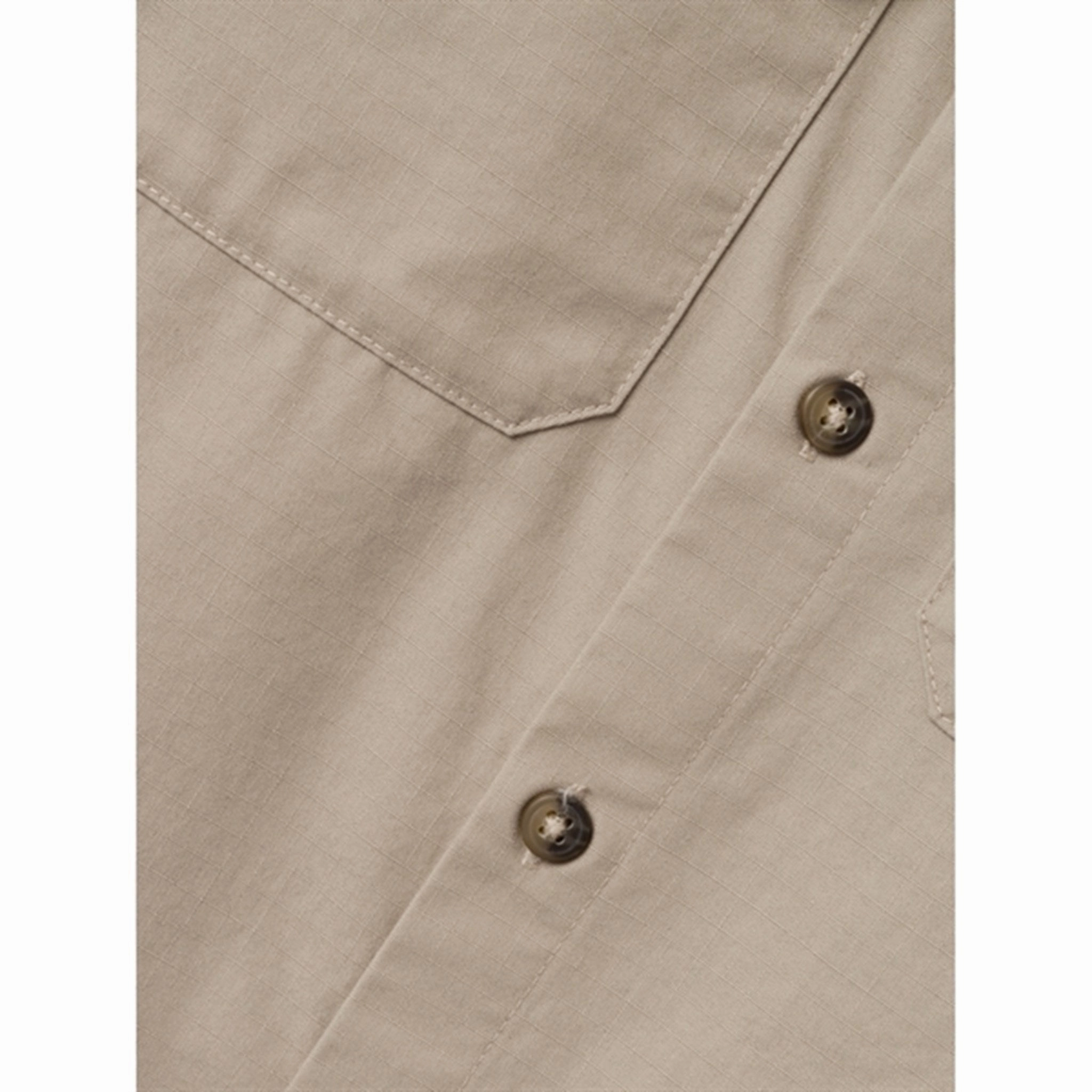 Name it Pure Cashmere Berib Overshirt Roomy Cut Dynamic Design