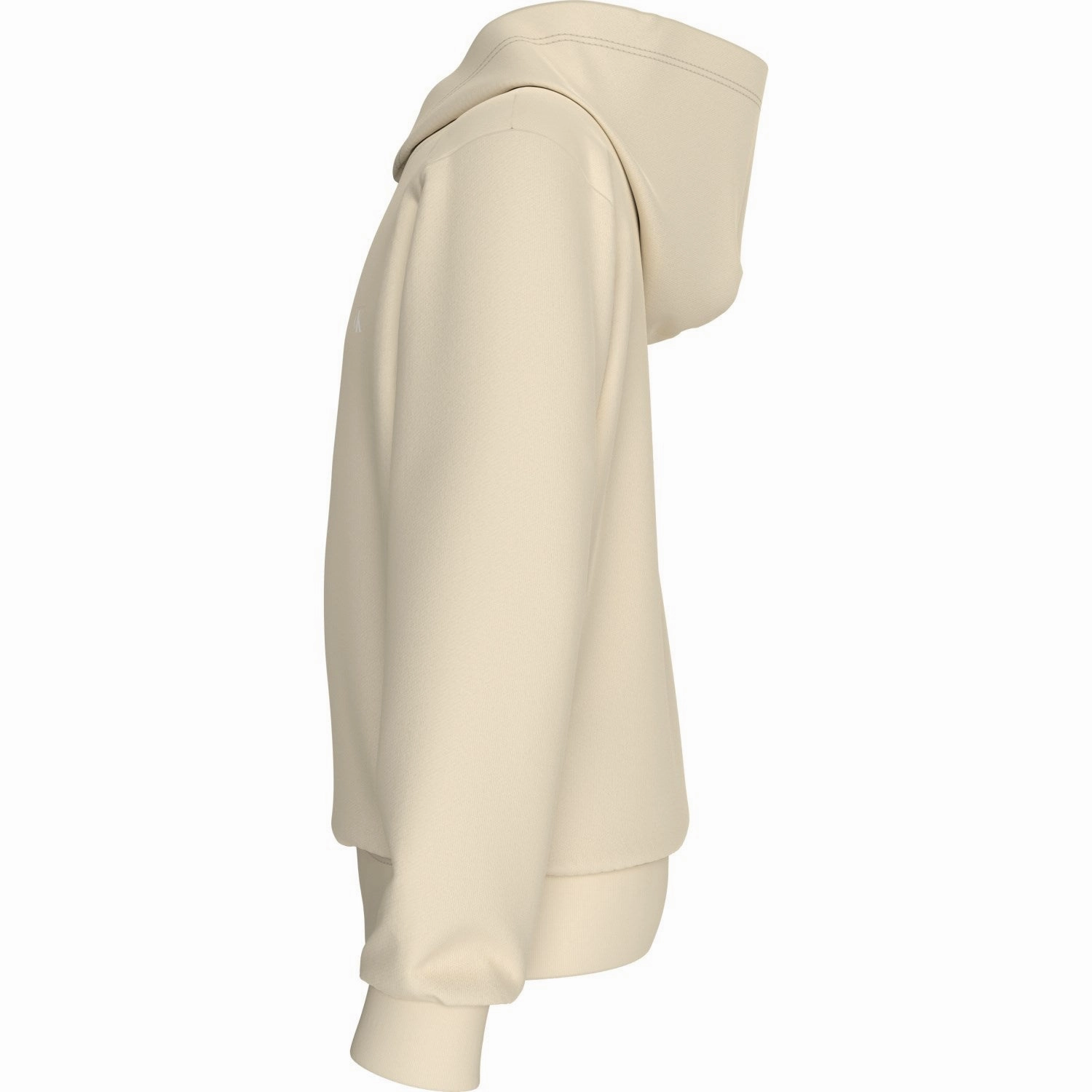 Calvin Klein Afterglow Monogram Mini Badge Hoodie Beaver like Stretchable