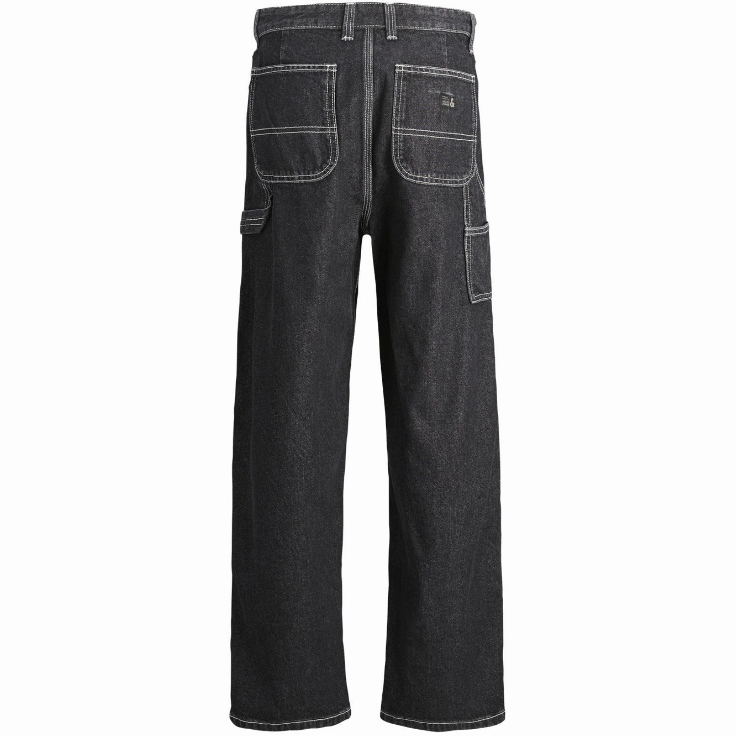 Stretch Unisex Wear Classic Wear Jack & Jones Junior Black Denim Ialex Carpenter Jeans 056