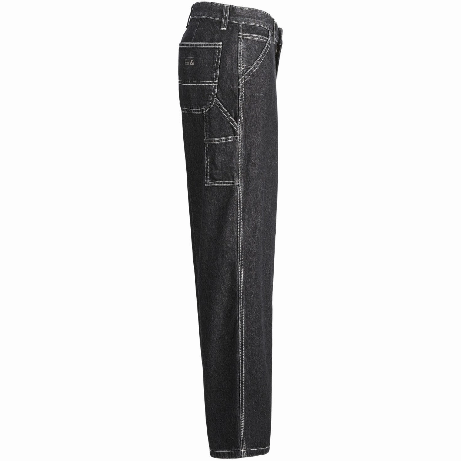 Jack & Jones Junior Black Denim Ialex Carpenter Jeans 056 Ready For All