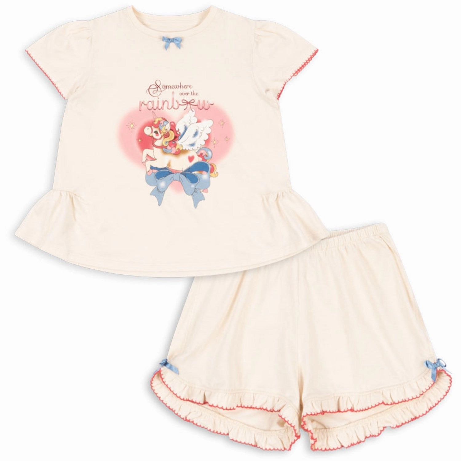 Konges Sl?jd Ecru Famo Frill Set Gots Button Down