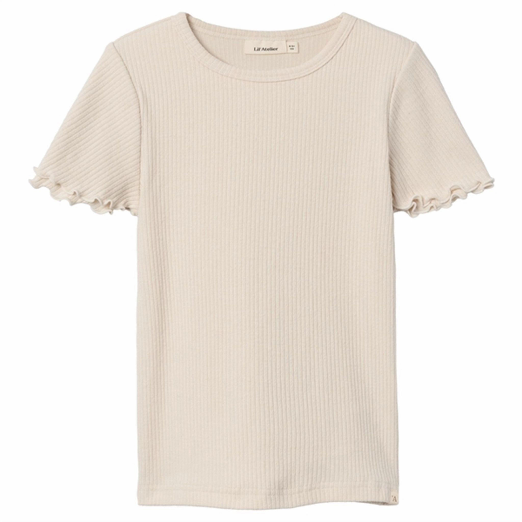 Lil'Atelier Turtledove Helga Slim Top perfect for all-day wear