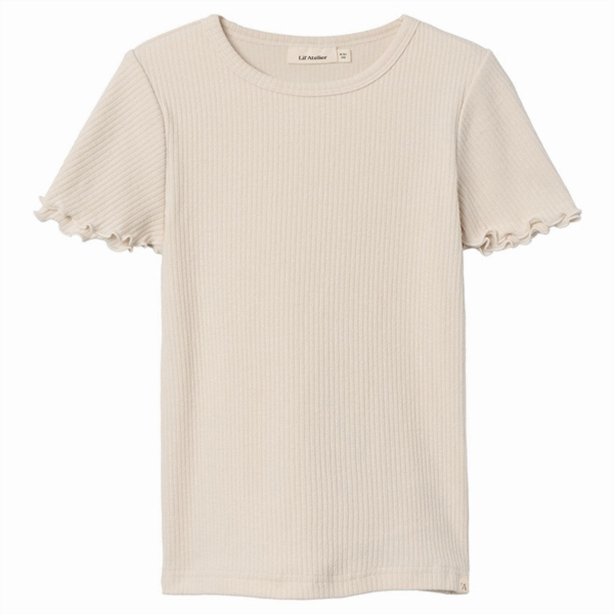 Lil'Atelier Turtledove Helga Slim Top Soft Touch