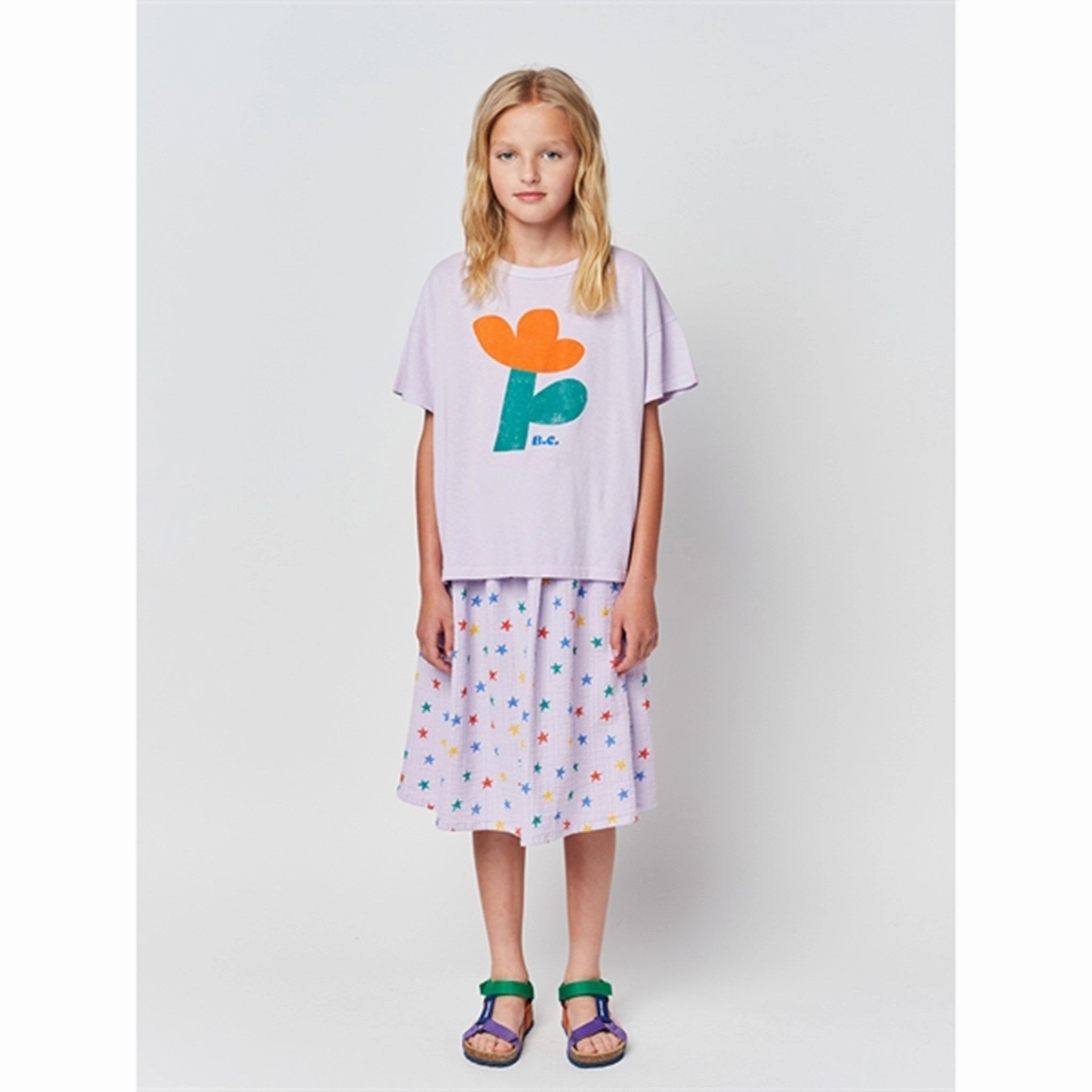 Perfect for Travel Comfy Fit Layer Bobo Choses Lavender Sea Flower T-Shirt