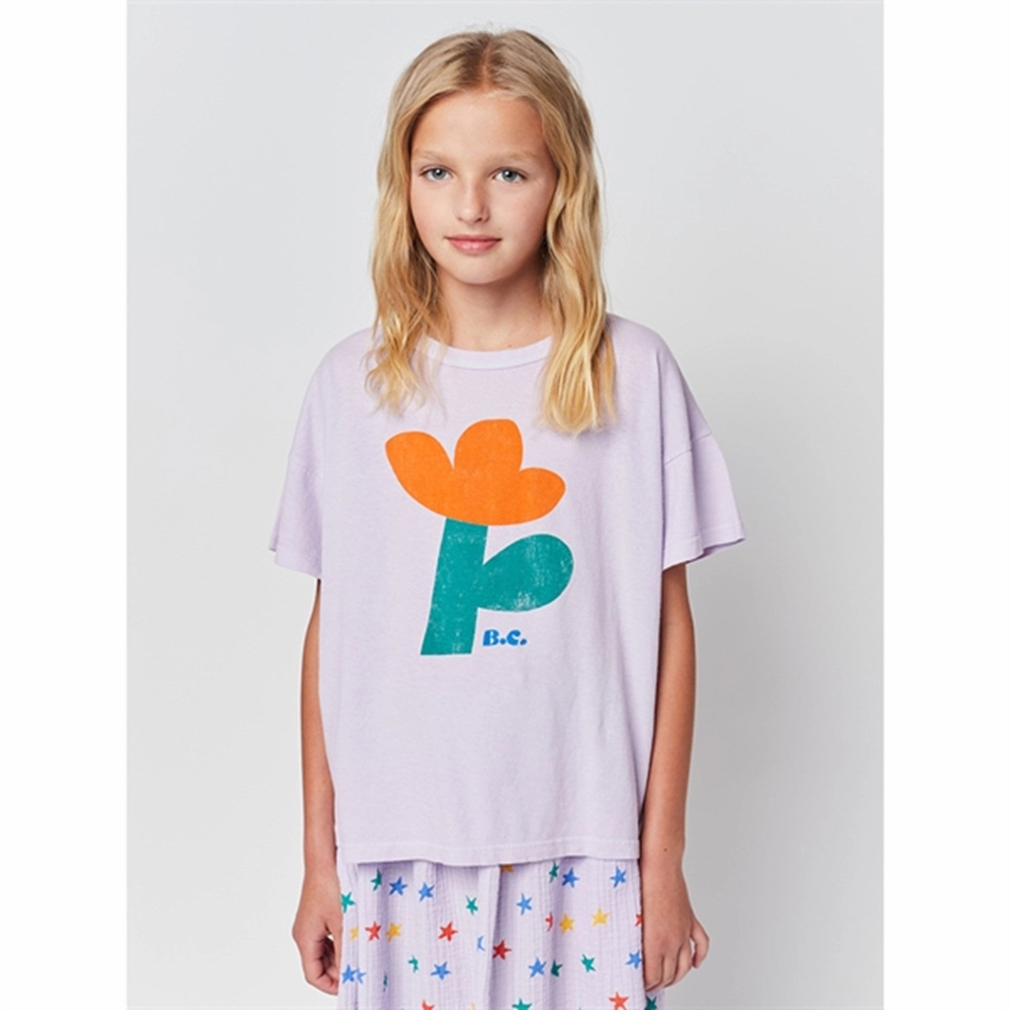 Comfort Wearable Bobo Choses Lavender Sea Flower T-Shirt