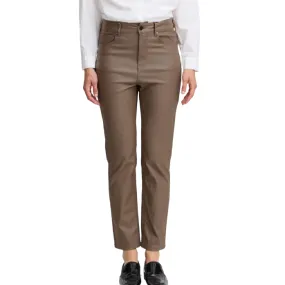 TemperatureRegulation Multi Pocket Design b.young pantalone da donna a zampa Bykiko 20811796 181112 noce