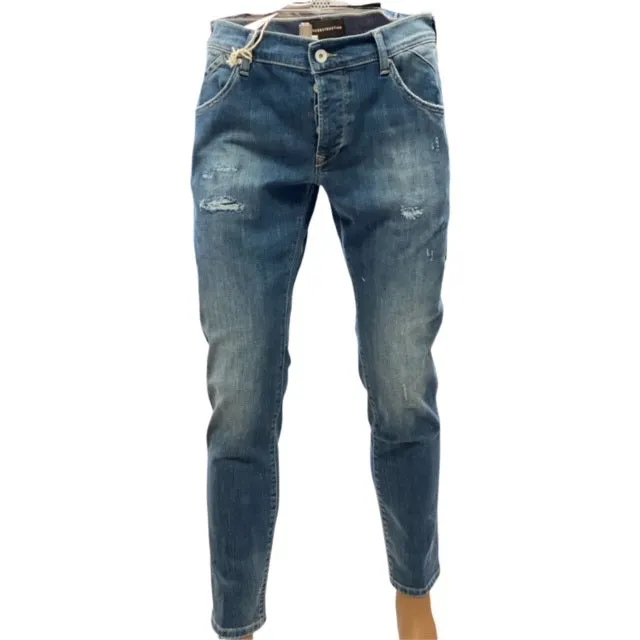 Freedom Move Chic Wear Zero Construction Pantalone Demin Blue 4207