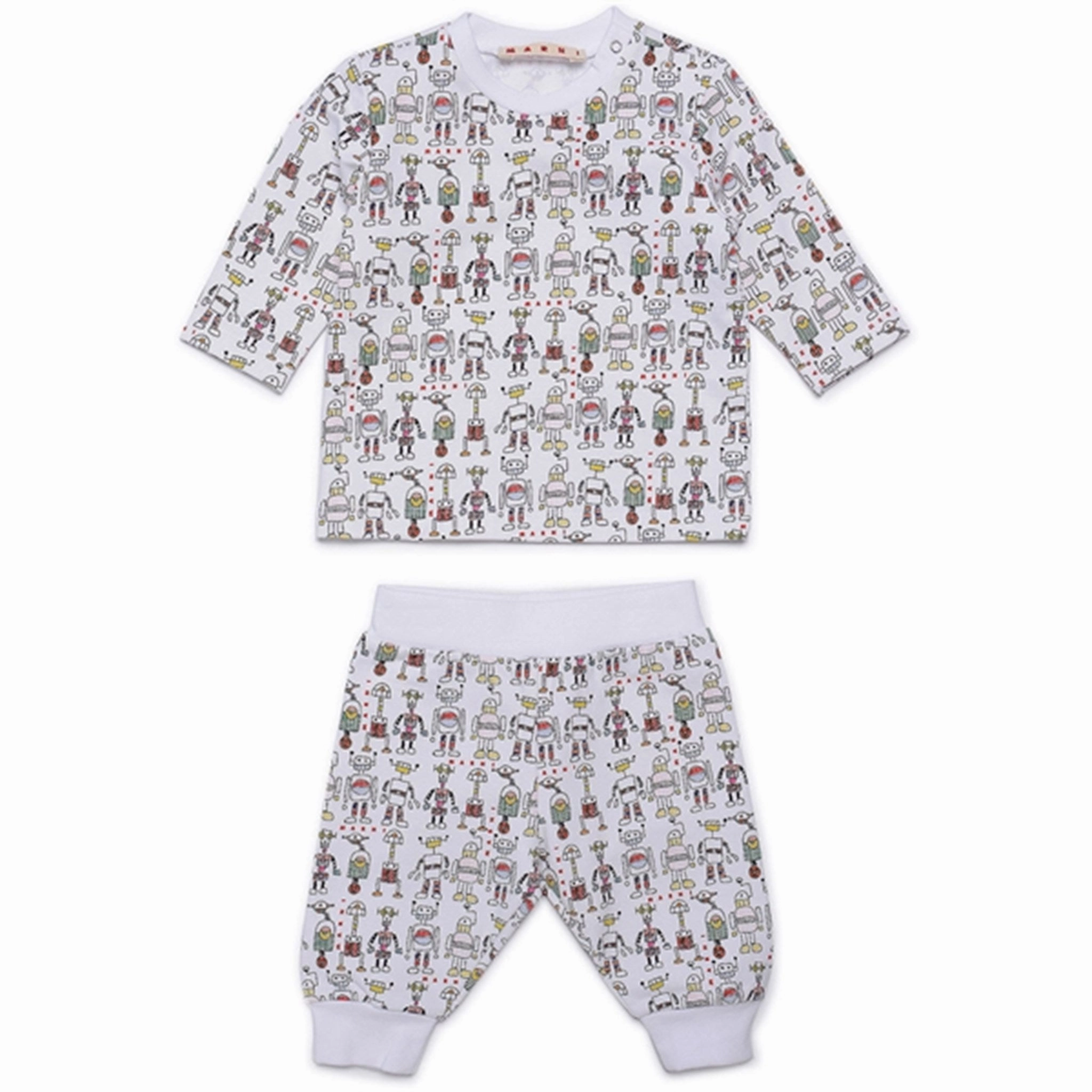 Marni White Sweat Set Cross Ventilation Matrix