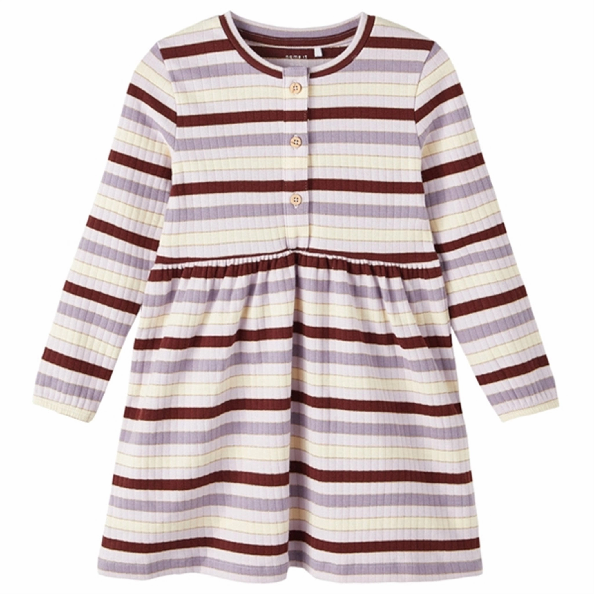 Name it Orchid Hush Kannie Dress Easy-Storage Pure Color