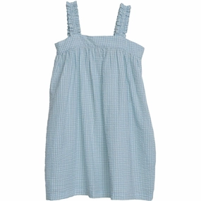 Climate-Adaptive Serendipity Aquachecks Strap Dress