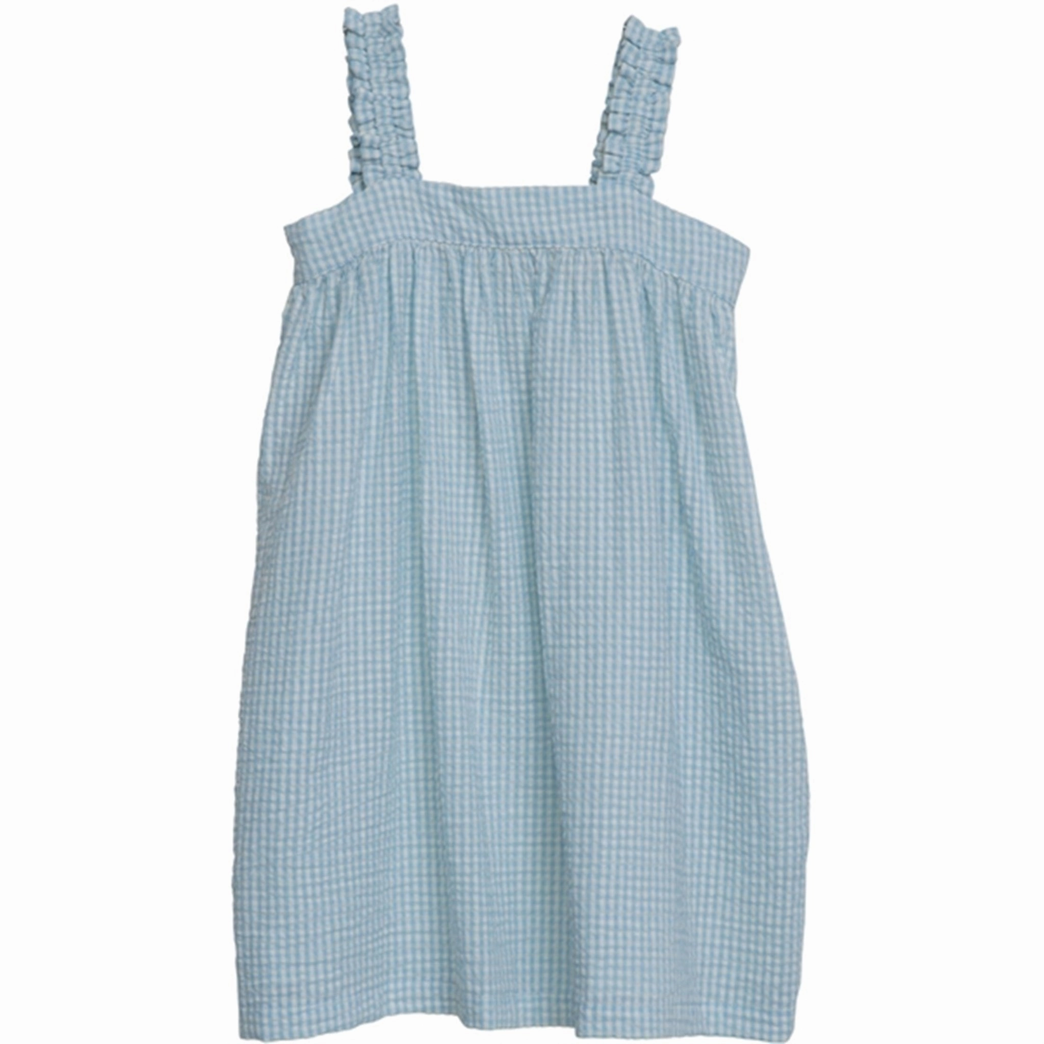 Serendipity Aquachecks Strap Dress travel mode