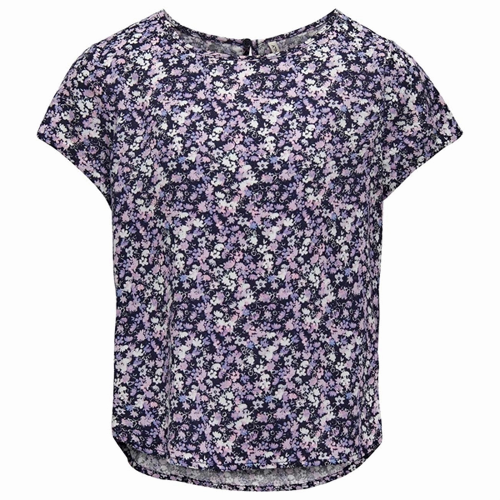 Kids ONLY Night Sky Scarlett T-Shirt Drop Shoulder Design Leather combination