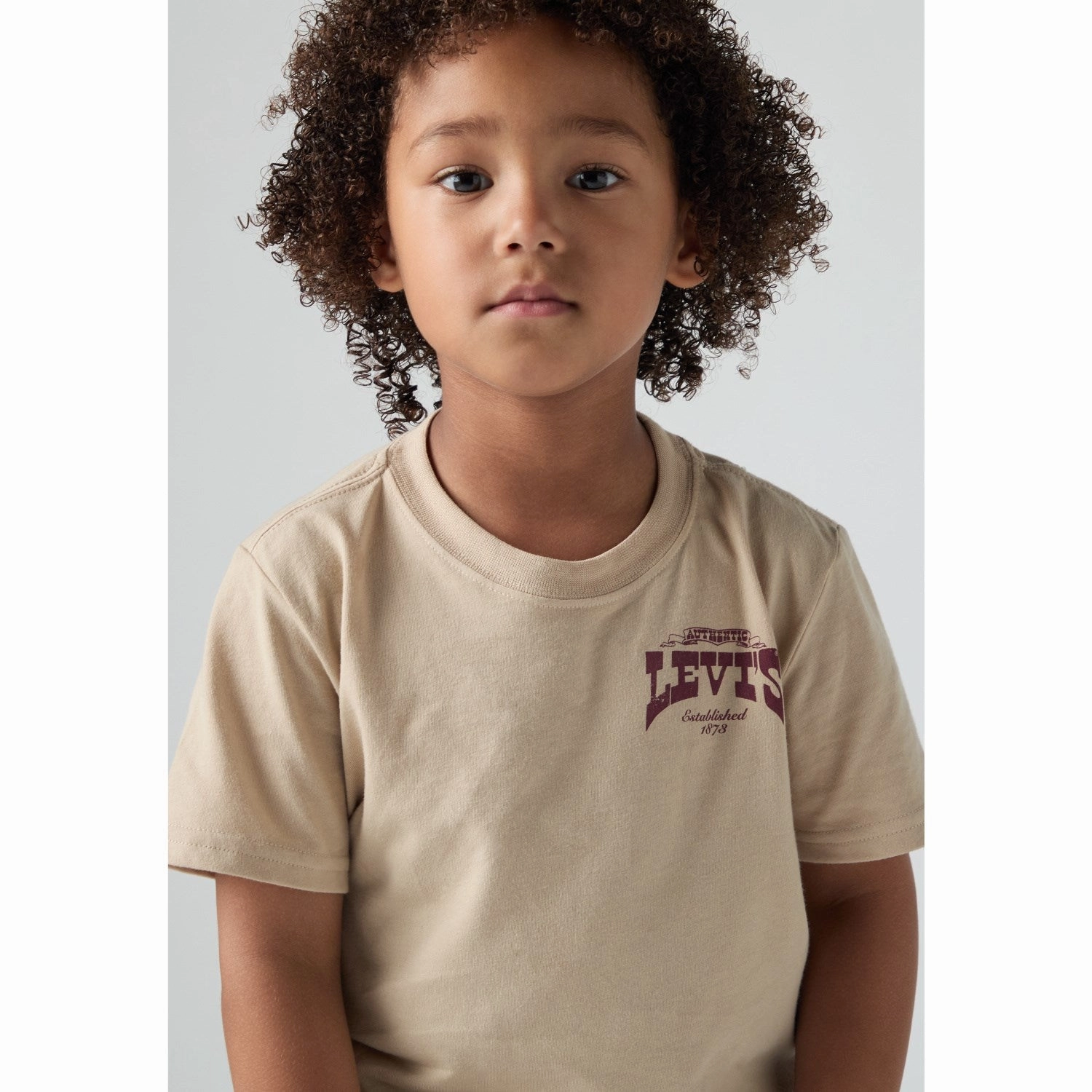 Levi's White Pepper Galloping Free Tee Easygoing Wear