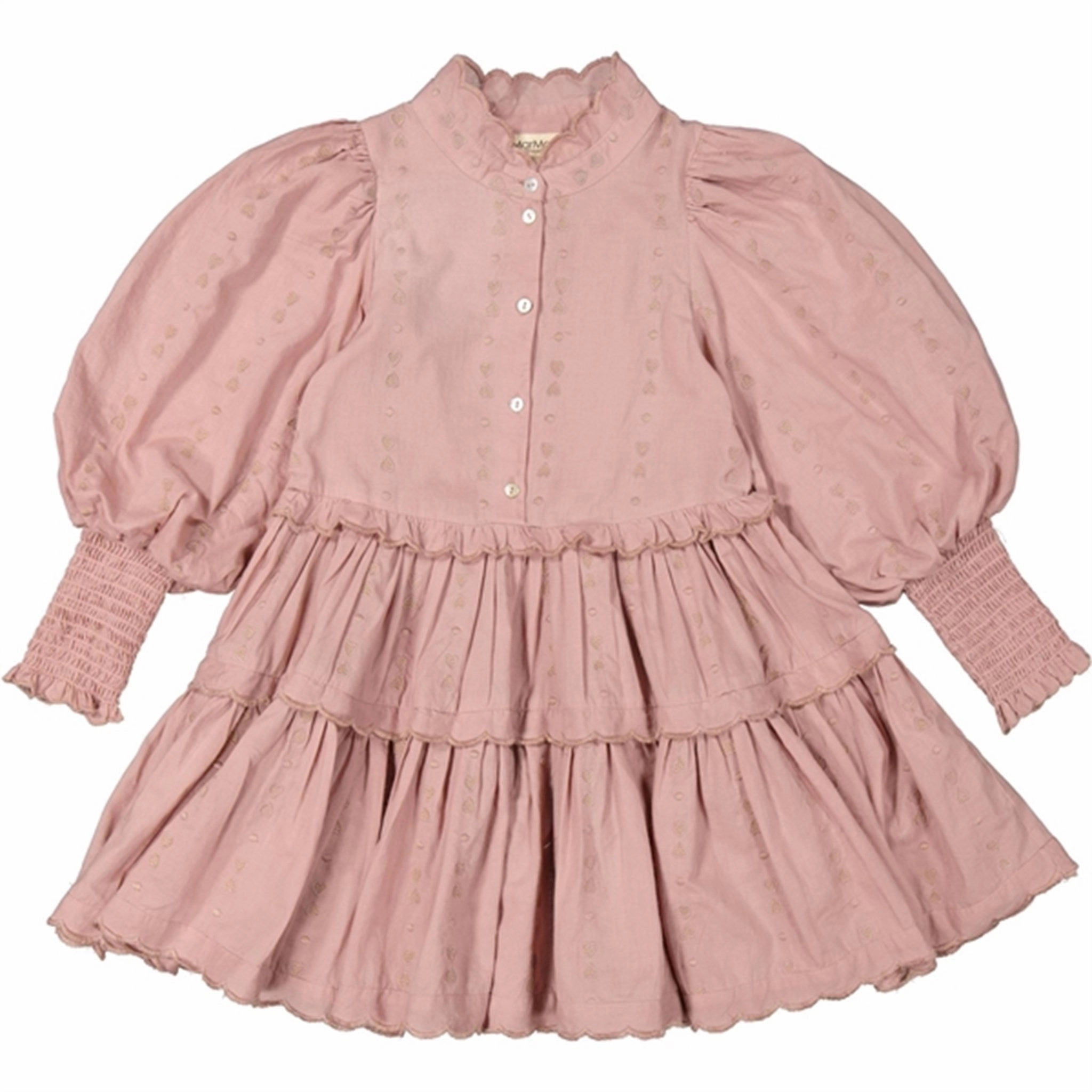 Sleek Layer Flowing Layers MarMar Cream Taupe Heart Dela Dress