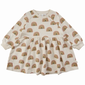 Pure Vibes THE NEW Siblings White Swan Frou Sweatkjole