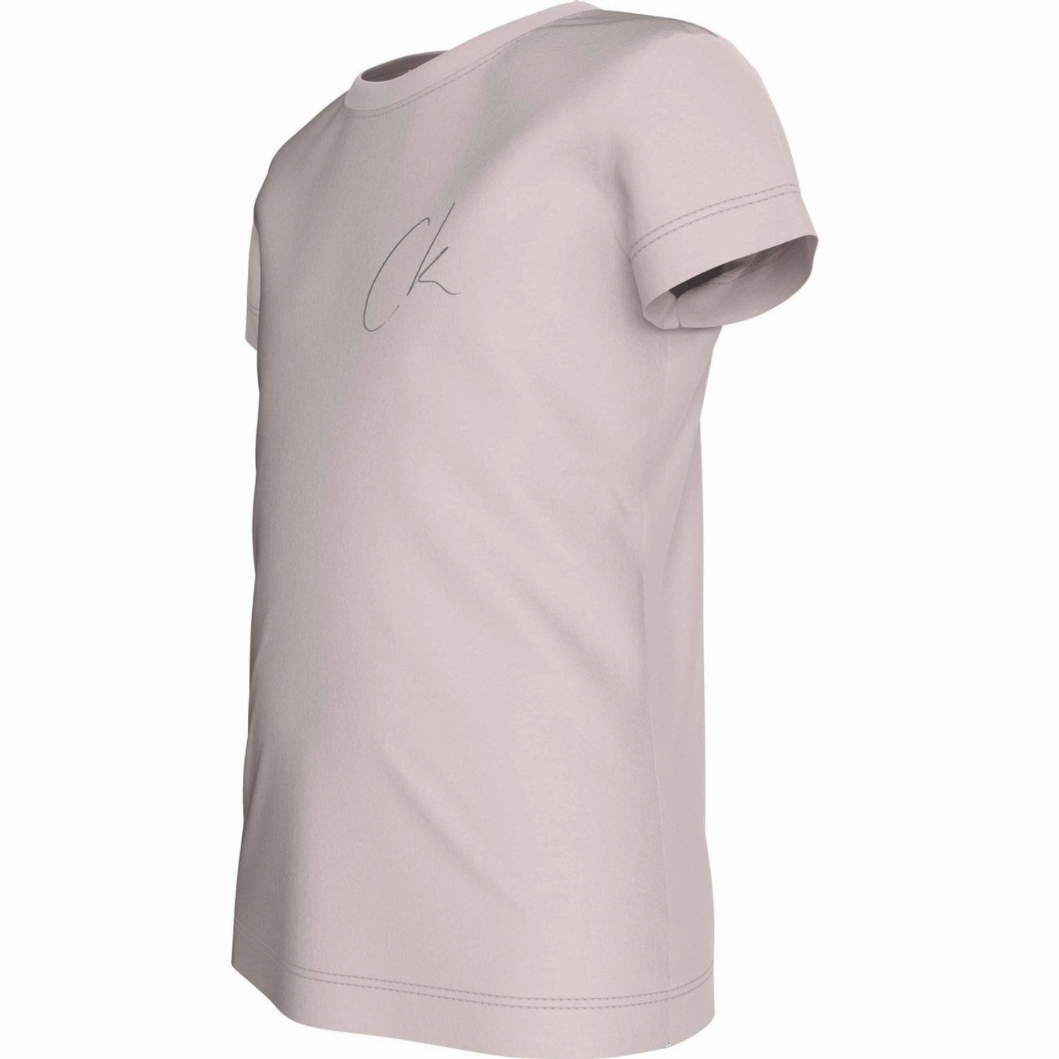 Fit For Comfort Calvin Klein Peach Whip Signage Slim Tee Ss