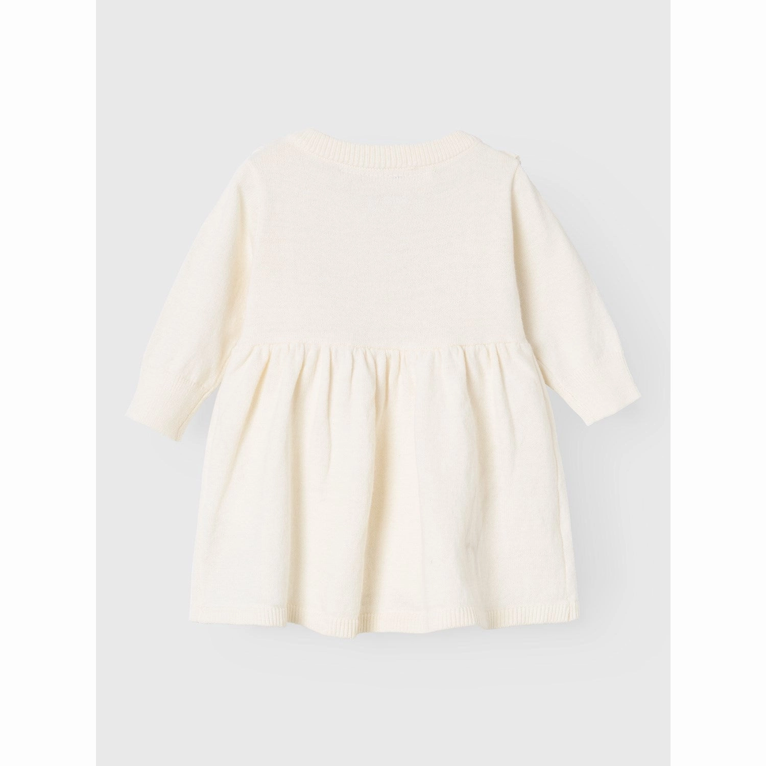 Loose Fit Soft and Smooth Lil'Atelier Coconut Milk Nina Kim Knit Dress
