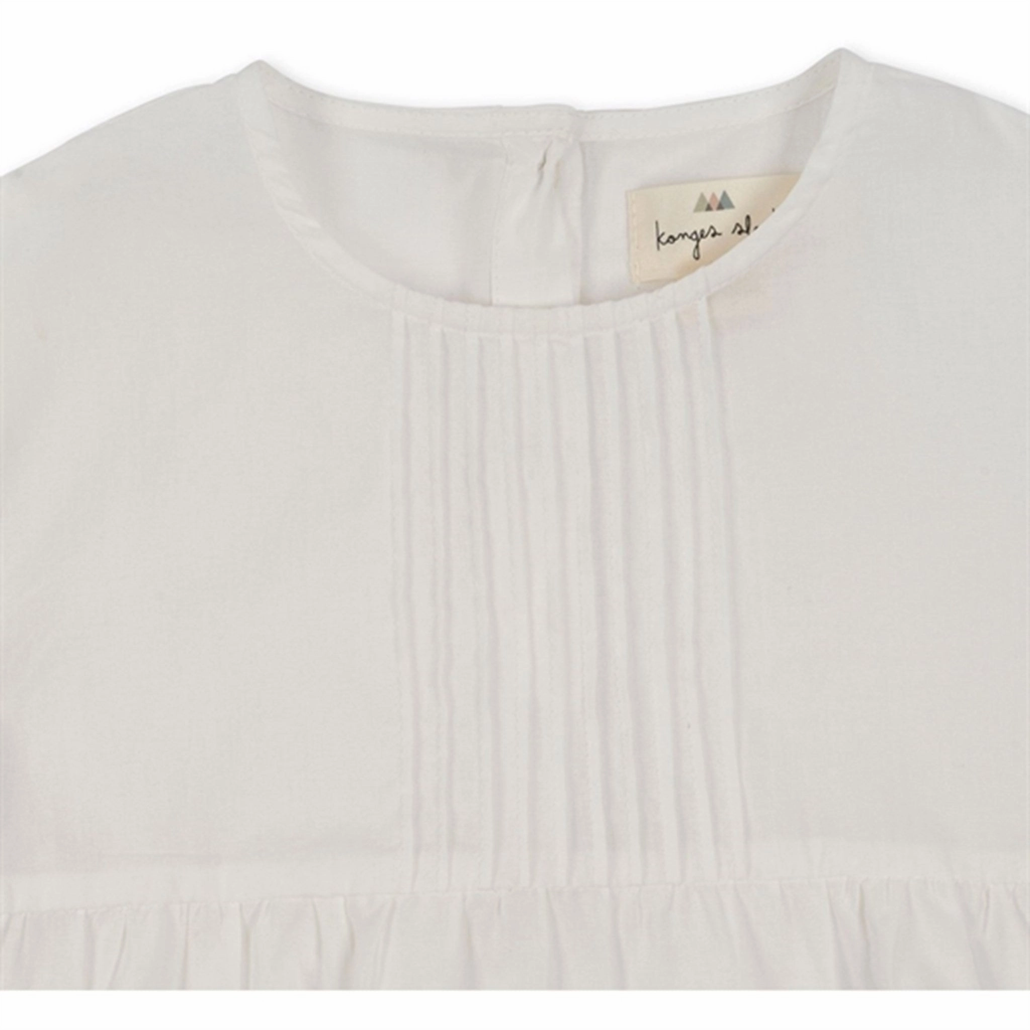 Konges Sl?jd Optic White Posey Blouse Seamless Sides Unisex style