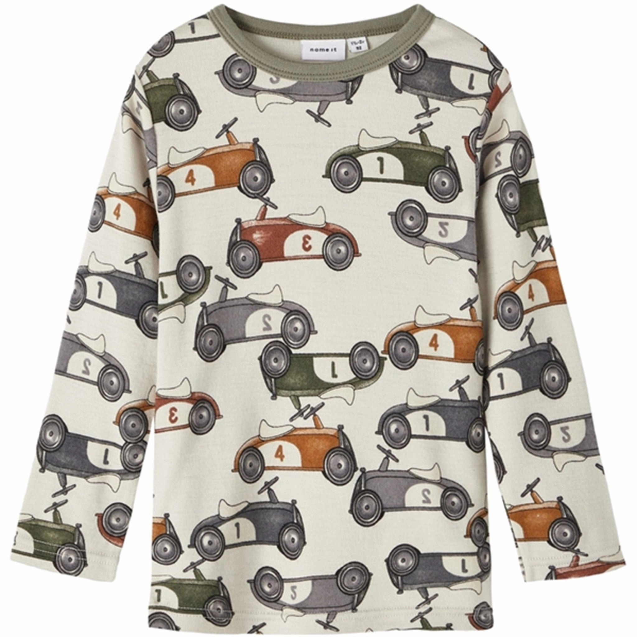 Streetwear Name it Moonbeam Willitus Wool Blouse AOP