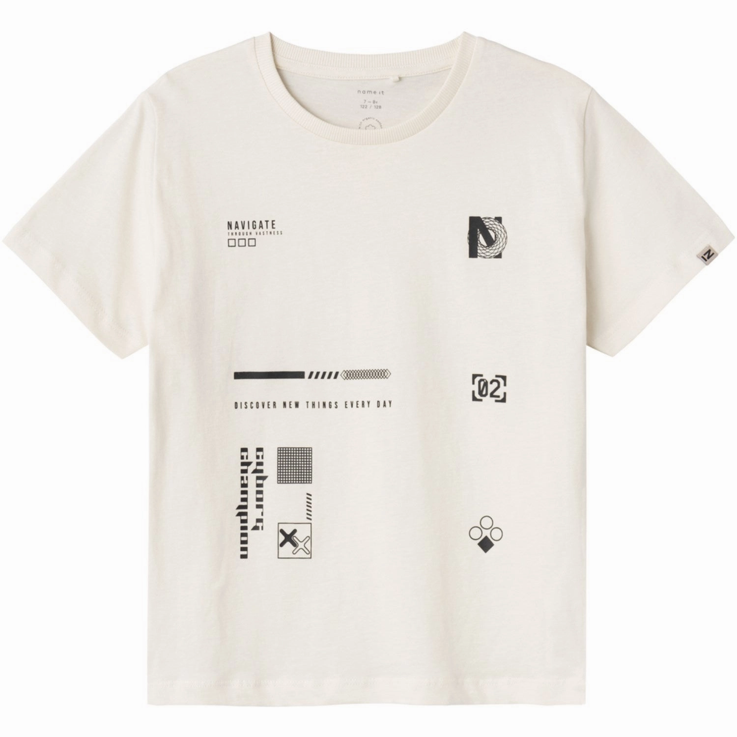 Name It Jet Stream Lisune Loose T-Shirt Breathable Comfort Casual Comfort Fit