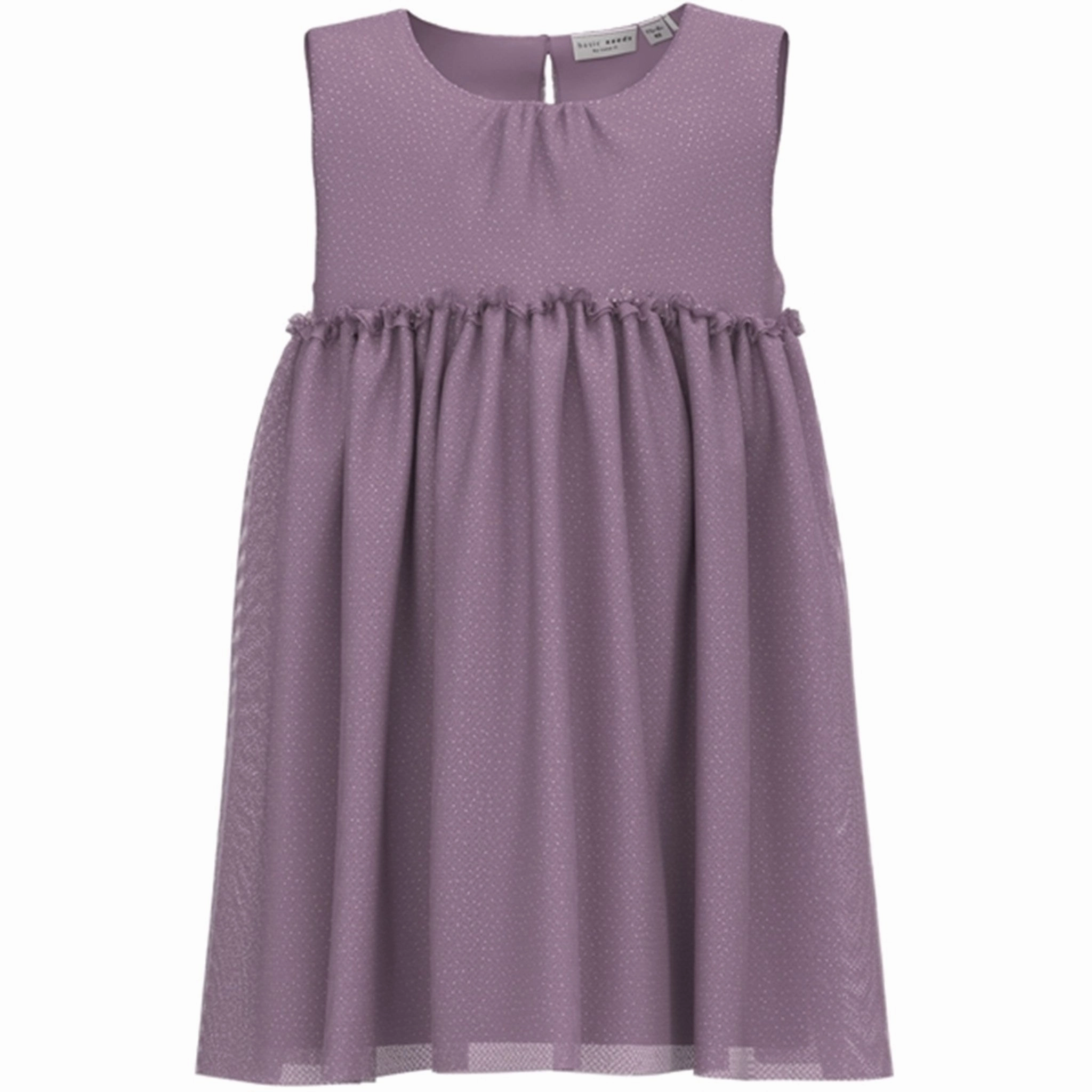 Name it Lavender Mist Vaboss Glitter Spencer Dress High-Fashion Comfort First