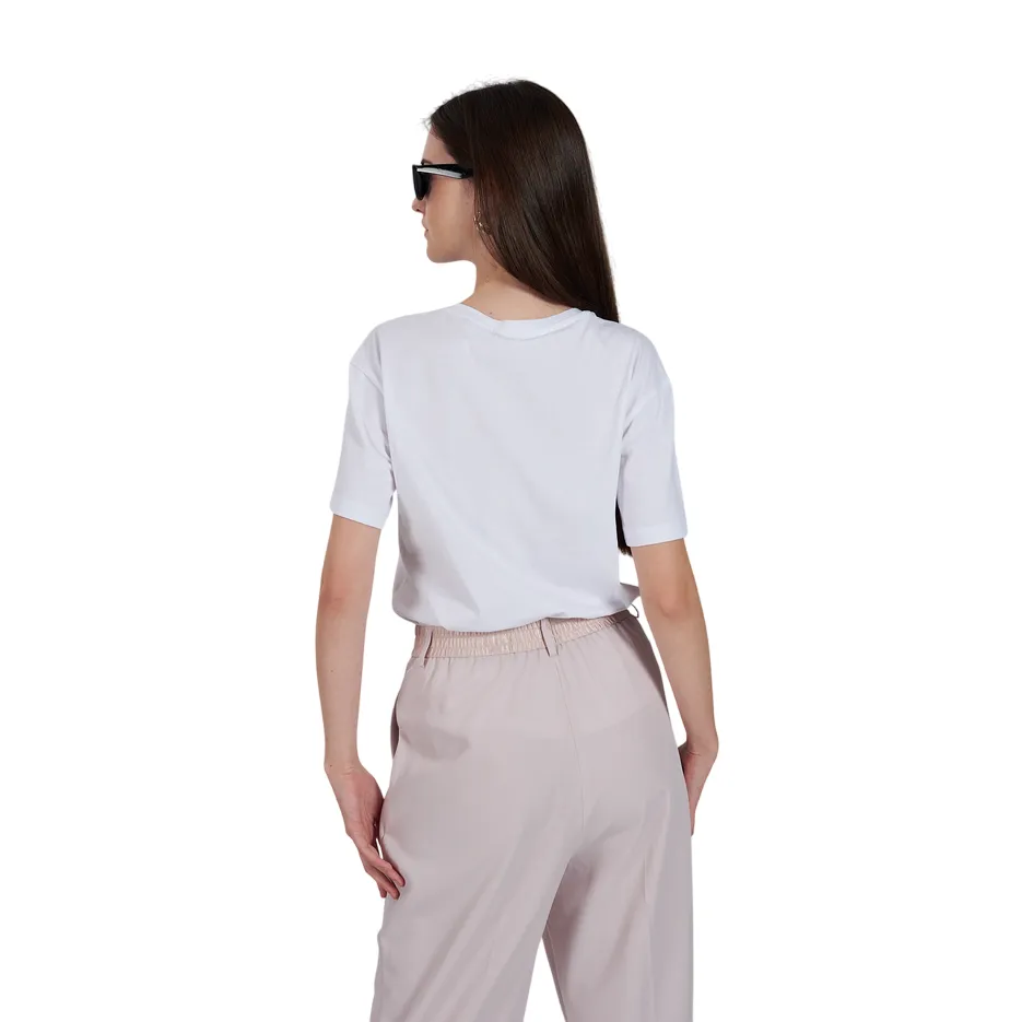 Yes Zee maglietta manica corta da donna con stampa REGALI 1441 T269 S100 0101 bianco Unisex