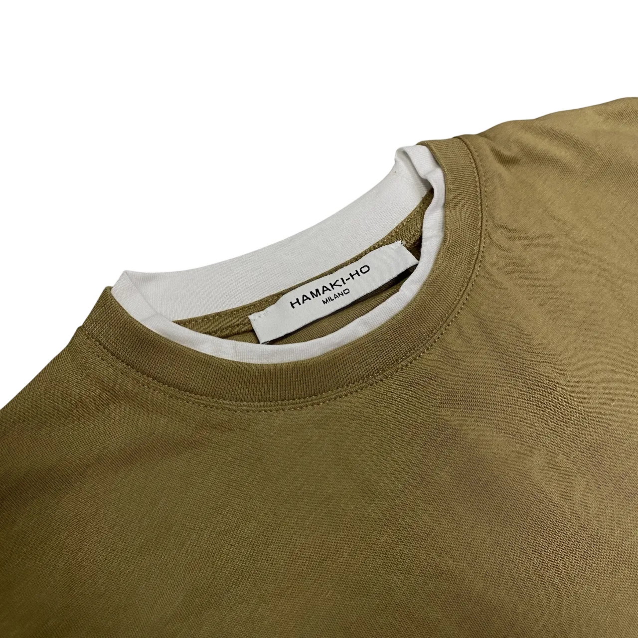 Hamaki-Ho maglietta camica corta da uomo con bordino TE264H corda Colorfast Material