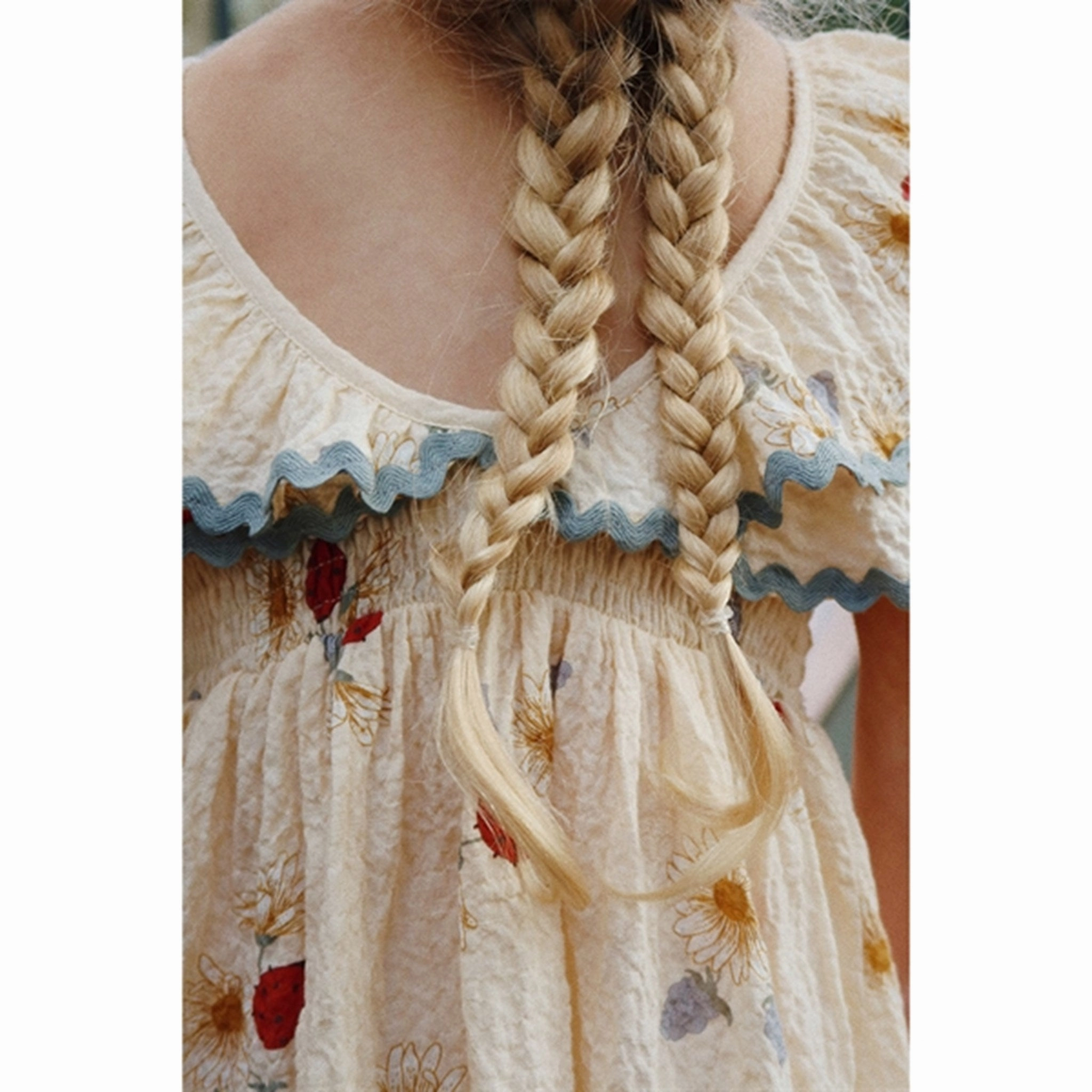 Konges Sl?jd Ladybug Elin Dress Light Rhythm