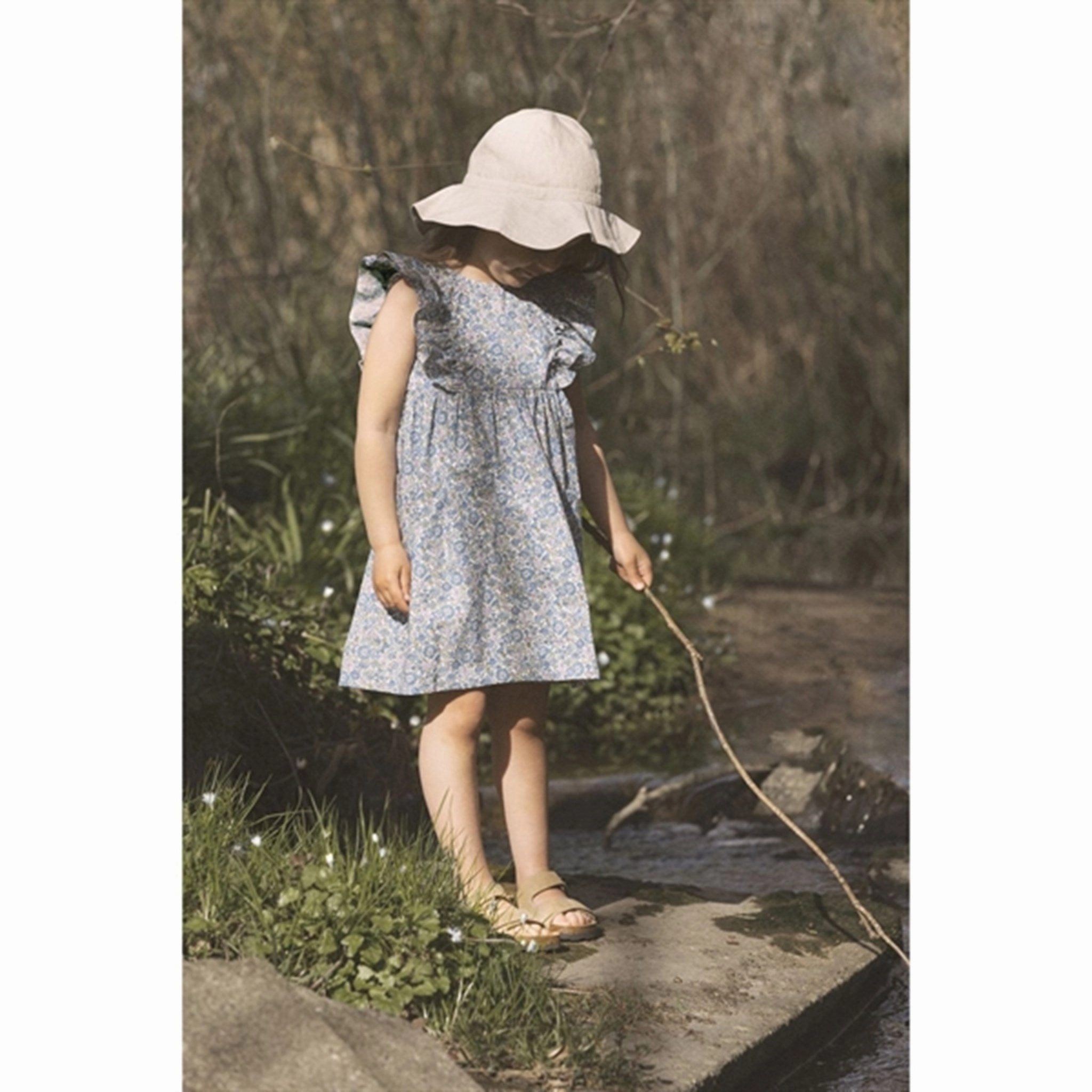 Color Soft Huttelihut Liberty Fabric May Field Dress