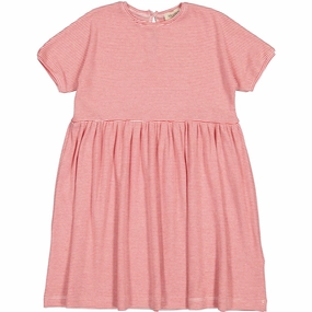 Clean Outfit Sophisticated Edge MarMar Modal Fine Rib Red Stripe Dioa Dress