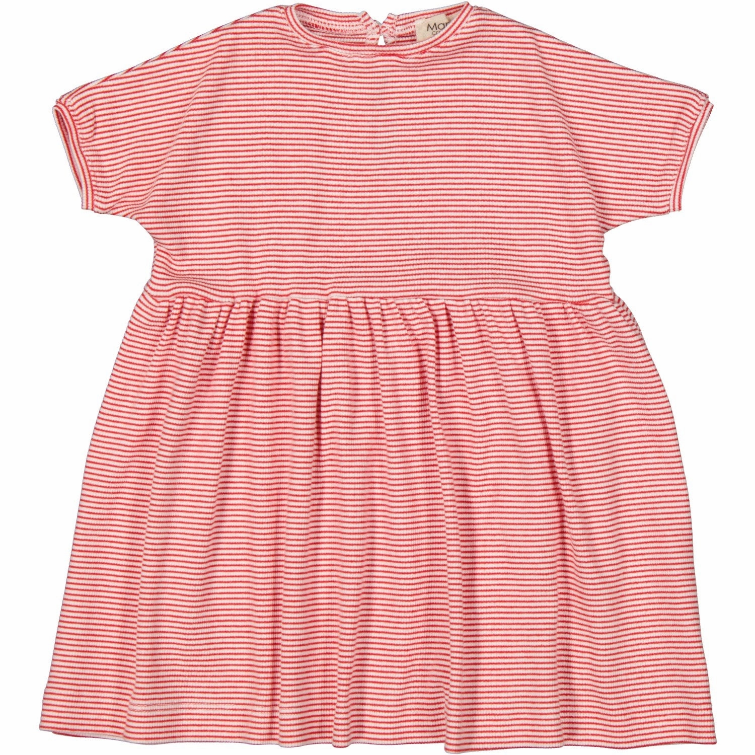 Formal Aura MarMar Modal Fine Rib Red Stripe Dioa Dress