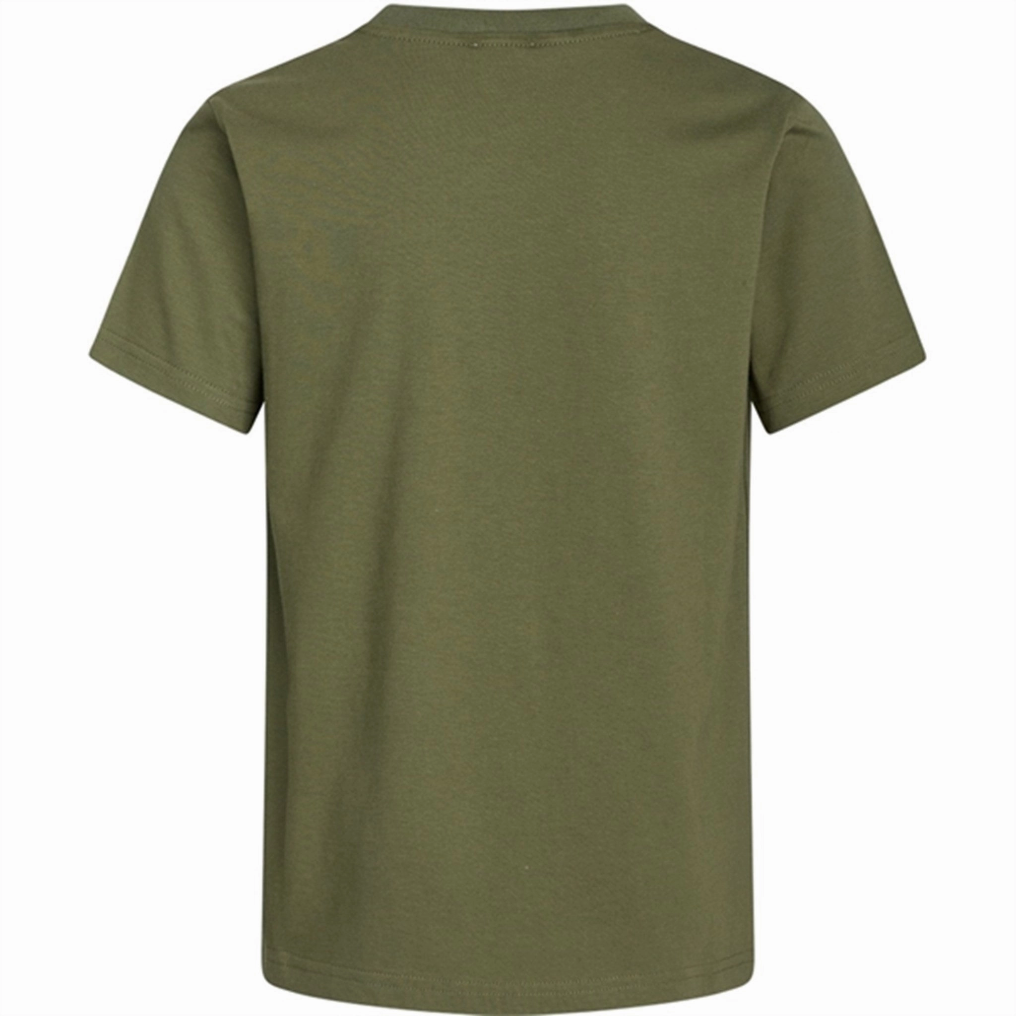 Mads N?rgaard Printed T-Shirt Thorlino T-Shirt Olivine Adaptable