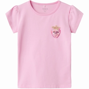 Name It Pink Frosting Fedorar T-Shirt Printed uniqueness