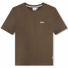 Hugo Boss Brown T-shirt Classic Layering