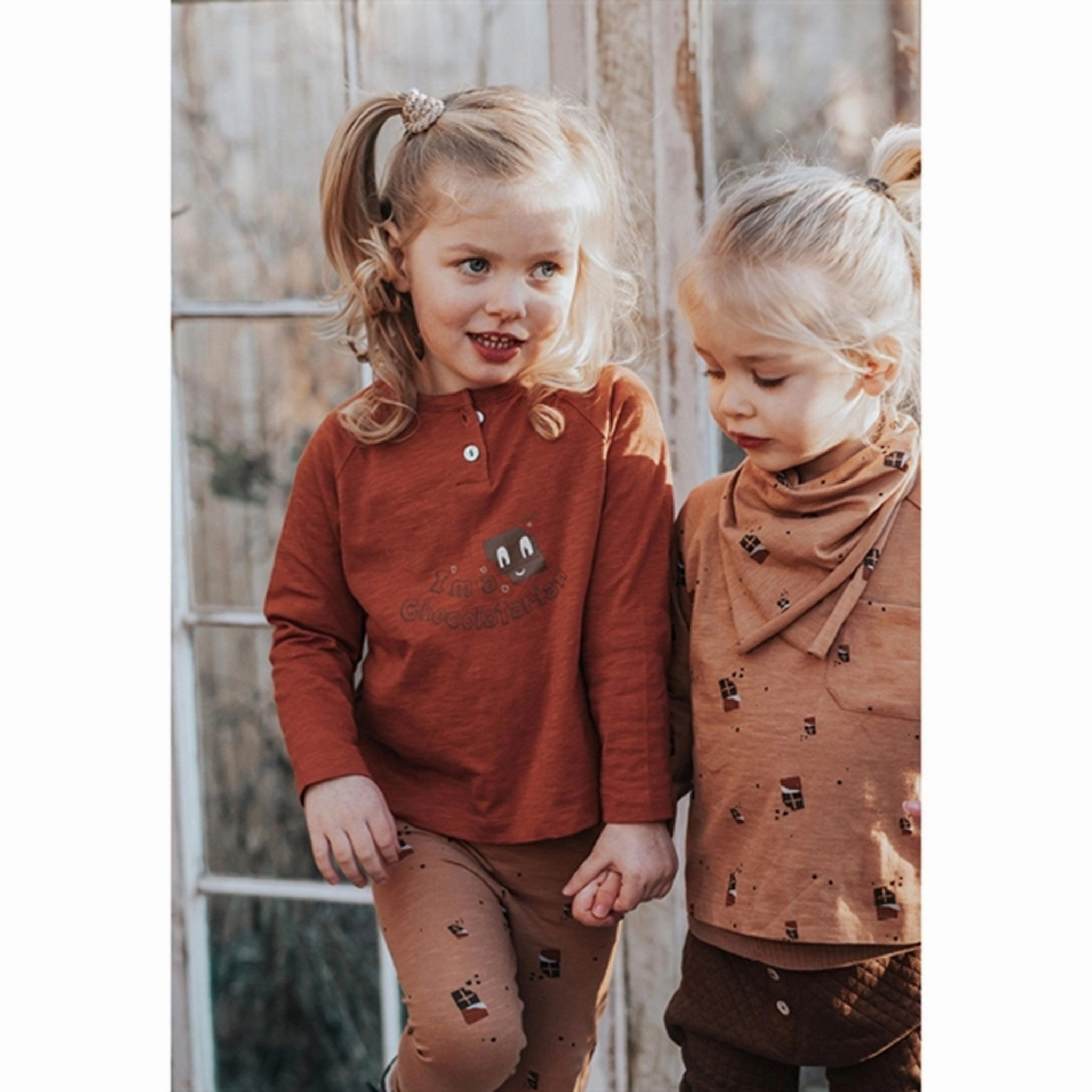 Monsieur Mini Mini Chocolate AOP Blouse Dinner Date