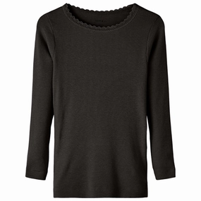 Microfiber Material All-Weather Ready Name it Black Kab Blouse Noos