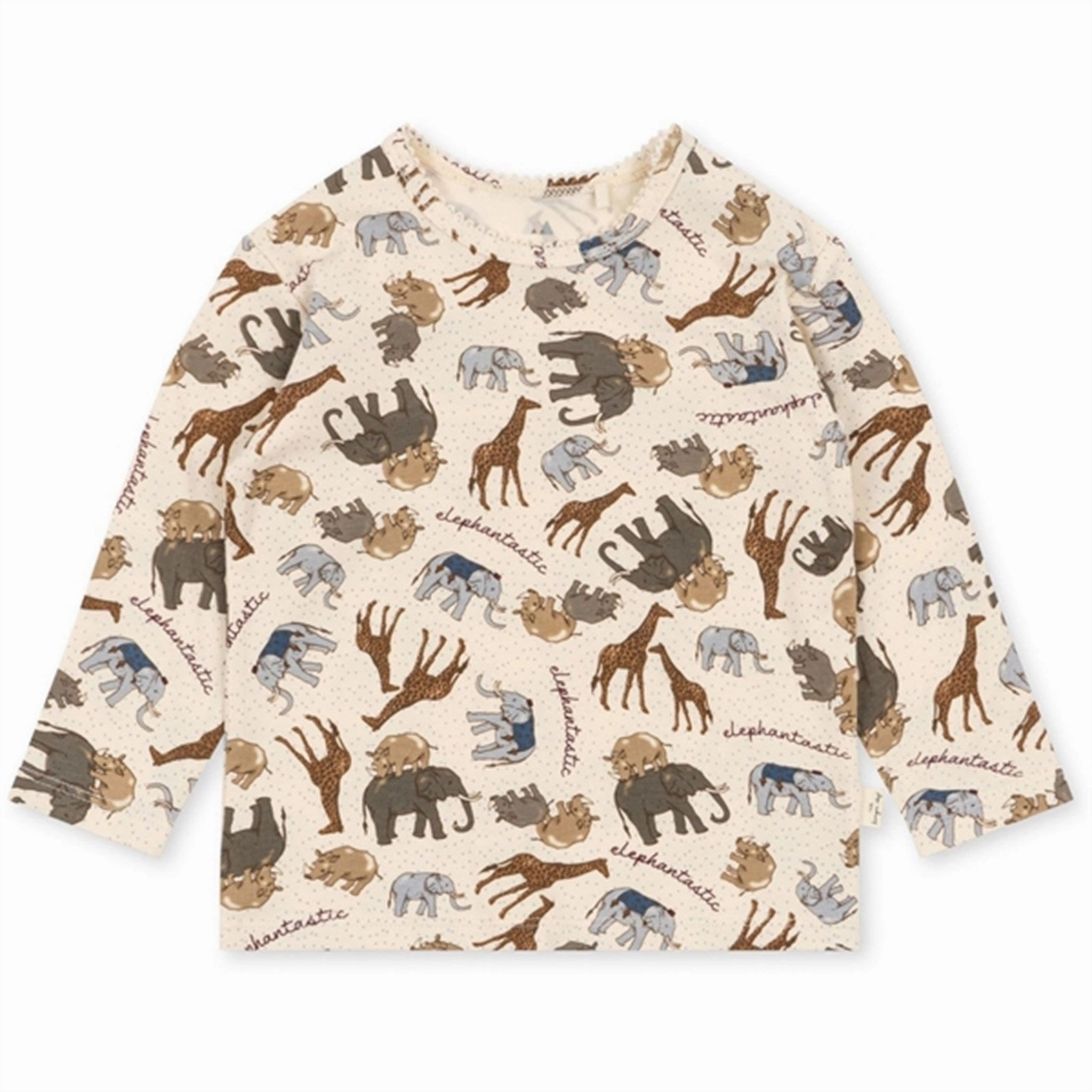 Konges Sl?jd Elephantastic Basic Blouse Bamboo Fiber Blend