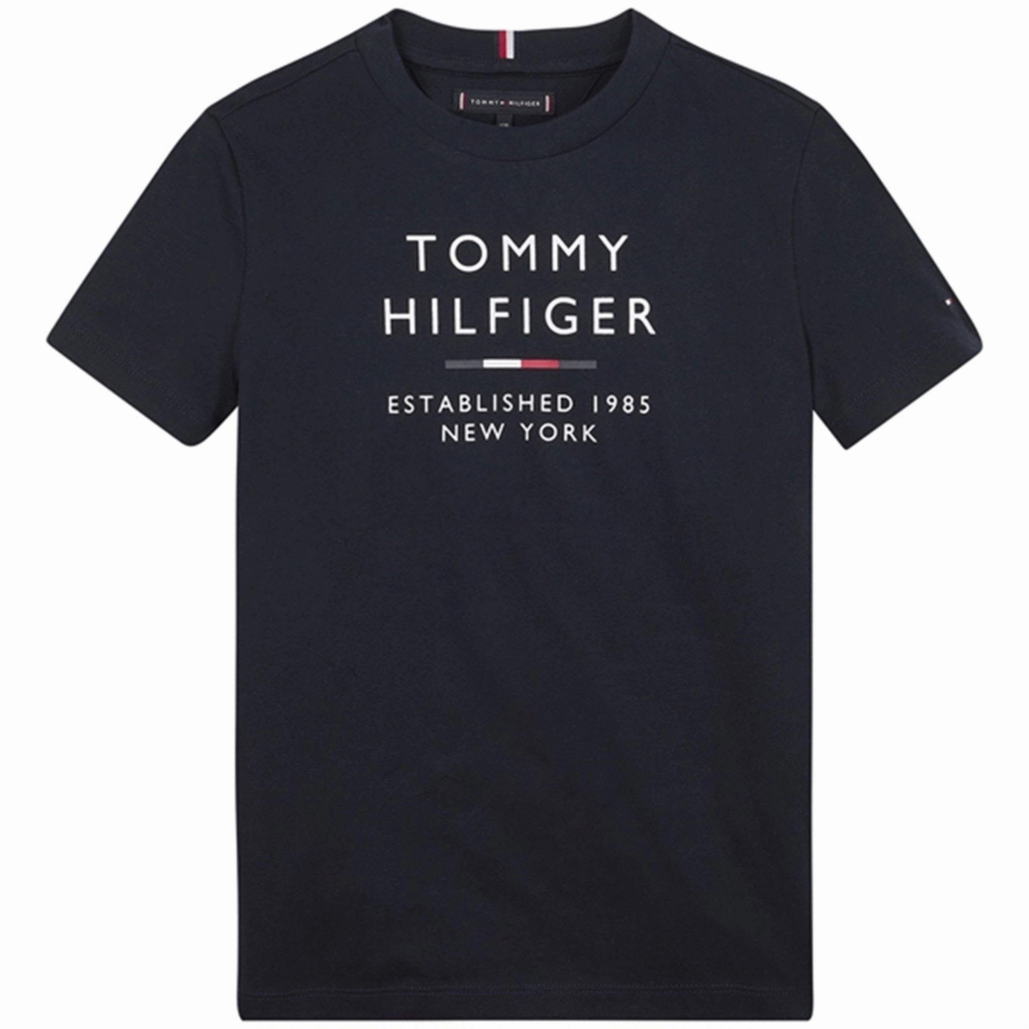 Tommy Hilfiger Logo T-Shirt Desert Sky Sporty Vibe