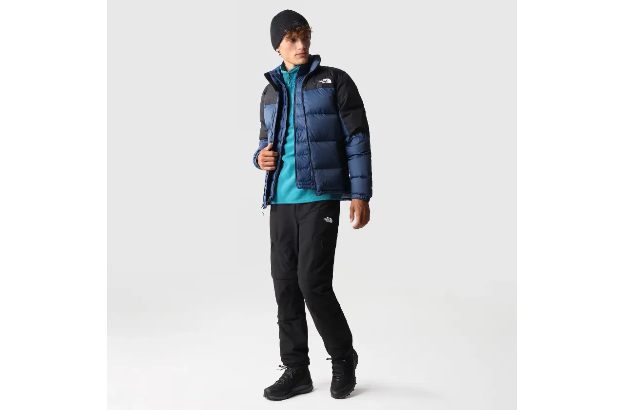 The North Face Piumino da uomo Diablo NF0A4M9JMPF blu nero family gathering