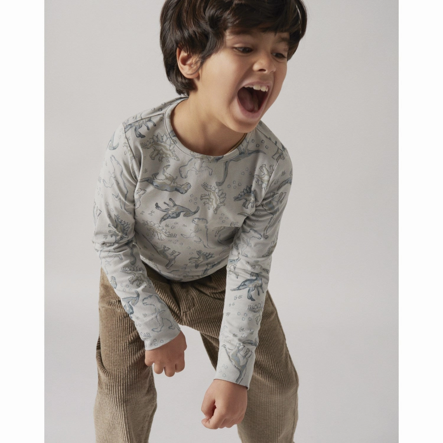 MarMar Jersey Print Dinosaurs Teller Blouse Road Trip Ready