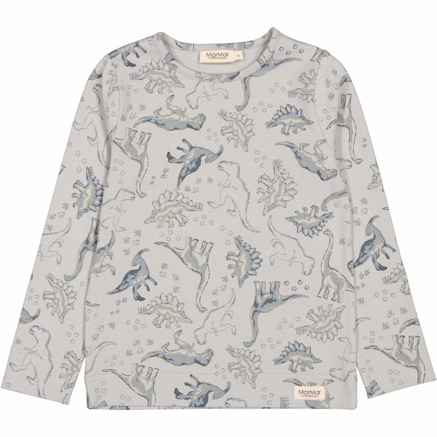 MarMar Jersey Print Dinosaurs Teller Blouse Trendy Fashion