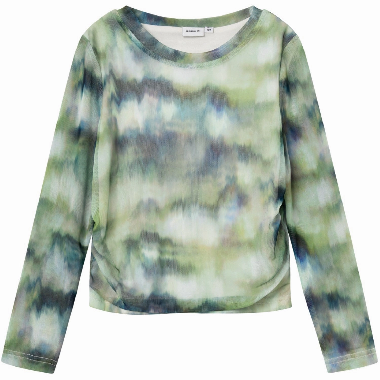 Name It Lily Pad Osejle Short Blouse fade resistant color