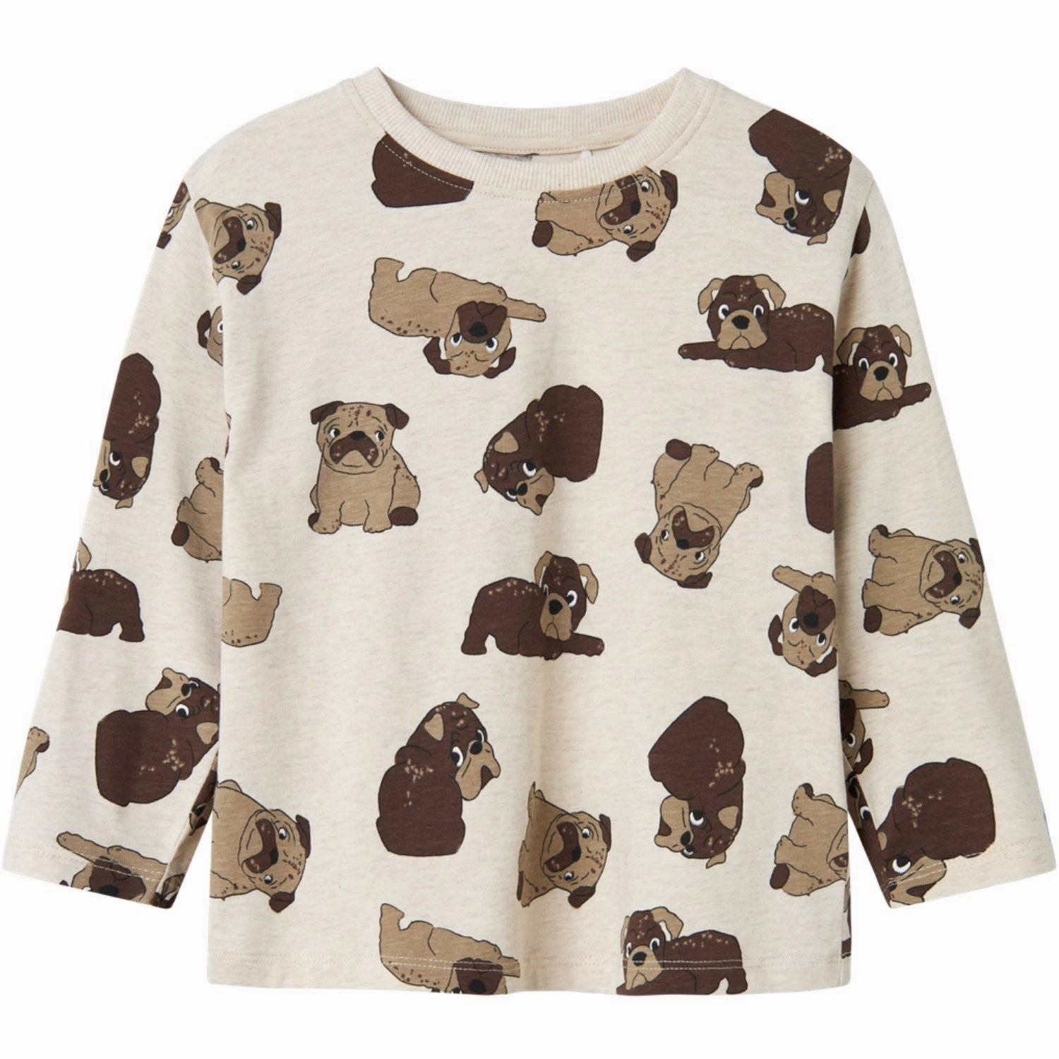 Smooth Seam Finish Name It Peyote Melange Ras Regular Blouse