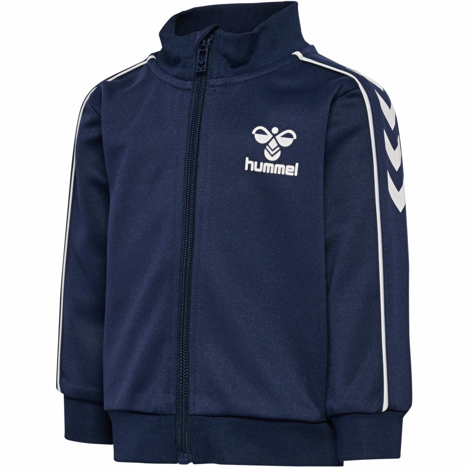 Hummel Black Iris Track Tracksuit Mini NonBinding Elastic Edging Durable Weave