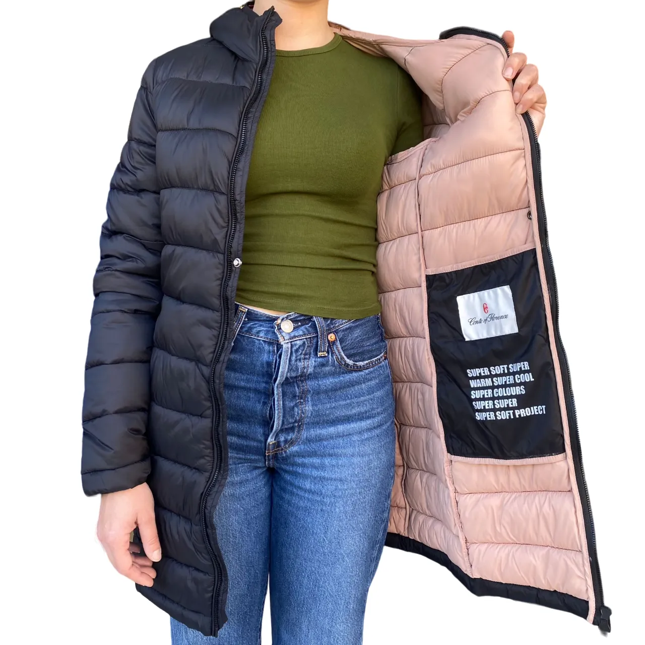 Oil Conte of Florence Giaccone con cappuccio da donna MC Kinley 6532054D 7 nero